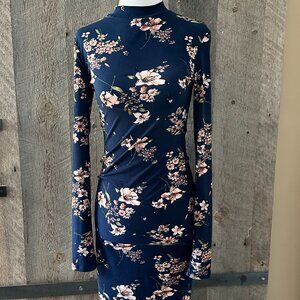 Navy Floral Dress Size Small from Forever 21